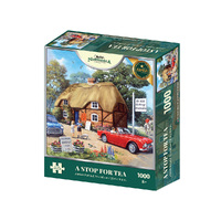 Holdson Nostalgia A Stop for Tea Jigsaw Puzzle for Ages 8+ 1000pcs (HOL330794)