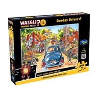 Holdson Wasgij? Original 1 Sunday Drivers! Jigsaw Puzzle 1000 Pieces