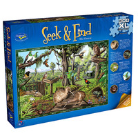Seek & Find The Forest Jigsaw Puzzles 300 Pieces XL (HOL730315)