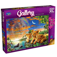 Gallery 6 Lion Cubs Jigsaw Puzzles 300 Pieces XL (HOL771943)