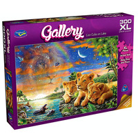 Gallery 6 Lion Cubs Jigsaw Puzzles 300 Pieces XL (HOL771943)