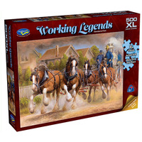 Working Legends Firestorm Four Jigsaw Puzzles 500 Pieces XL (HOL772162)