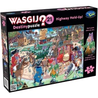 Holdson Wasgij? Destiny 21 Highway Hold-Up! Jigsaw Puzzle 1000 Pieces
