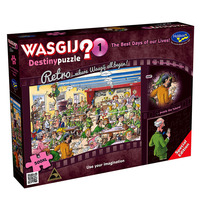 Wasgij Retro Destiny 1 Jigsaw Puzzles 500 Pieces XL (HOL772940)