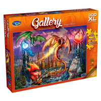 Gallery 7 Dragon Attack Jigsaw Puzzles 300 Pieces (HOL773091)