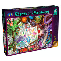 Treats & Treasures Happy Vibes Jigsaw Puzzles 1000 Pieces (HOL773176)