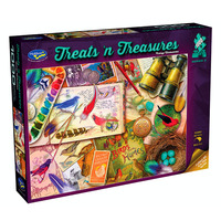 Treats & Treasures Birdwatcher Jigsaw Puzzles 1000 Pieces (HOL773183)