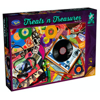Treats & Treasures Viva Le Vinyl Jigsaw Puzzles 1000 Pieces (HOL773190)