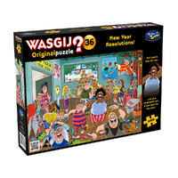 Holdson Wasgij Original 36 New Year Resolutions Jigsaw Puzzle 1000pc (HOL773893)