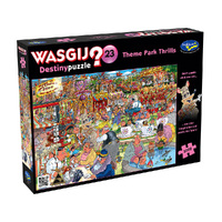 Holdson Wasgij Destiny 23 Theme Park Thrills Jigsaw Puzzle 1000pcs (HOL774197)