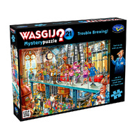 Holdson Wasgij Mystery 21 Trouble Brewing Jigsaw Puzzle 1000pcs (HOL774364)