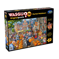 Holdson Wasgij Original 38 Market Meltdown Jigsaw Puzzle 1000pcs (HOL774456)