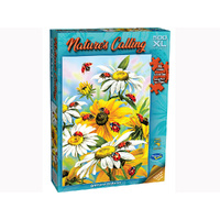Holdson Natures Calling Ladybugs on Sunflowers Jigsaw Puzzle XL (HOL774487)