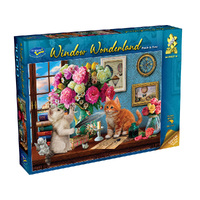 Holdson Window Wonderland Petals & Paws Jigsaw Puzzle 1000pcs (HOL774548)