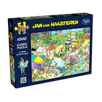 Holdson Jan Van Haasteren Camping in the Forest Jigsaw Puzzle 1000pc (HOL774951)