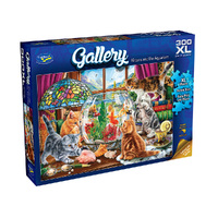Holdson Gallery Series 9 Kittens & the Aquarium Jigsaw Puzzle XL (HOL775231)