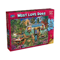 Holdson Must Love Dogs Camper Canines Jigsaw Puzzle XL 500pcs (HOL775514)