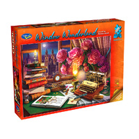 Holdson Window Wonderland Art of the Written Word Jigsaw Puzzle (HOL775590)