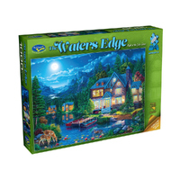 Holdson The Waters Edge Night at the Lake House Jigsaw Puzzle 1000pc (HOL775934)