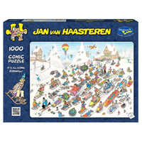 Holdson Jan Van Haasteren Its All Going Downhill Jigsaw Puzzle (HOL775996)