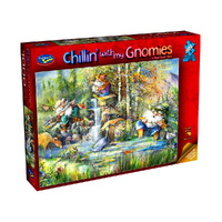 Holdson Chillin with My Gnomies Reel Good Time Jigsaw Puzzle 1000pcs (HOL776030)
