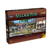 Holdson Village Pubs Summer of the Lawn Jigsaw Puzzle 748pcs (HOL776191)