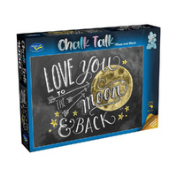Holdson Chalk Talk Moon & Back Jigsaw Puzzle 1000 Pieces (HOL776238)