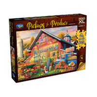 Holdson Pickups & Produce Craft Fair Barn Jigsaw Puzzle XL 500pcs (HOL776283)