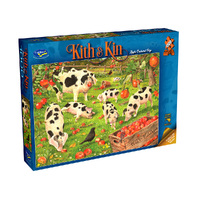 Holdson Kith & Kin Apple Orchard Pigs Jigsaw Puzzle 1000pcs (HOL777044)