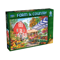 Holdson Farm & Country Farmers Market Jigsaw Puzzle 1000pcs (HOL777112)