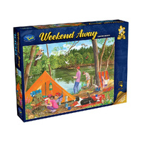Holdson Weekend Away Lakeside Camping Jigsaw Puzzle 1000pcs (HOL777280)