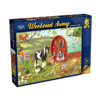 Holdson Weekend Away Horsedrawn Caravan Jigsaw Puzzle 1000pcs (HOL777297)