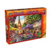 Holdson Travel Abroad Flower Market Paris Jigsaw Puzzle 1000pcs (HOL777372)
