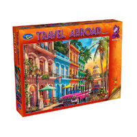 Holdson Travel Abroad Havana Sunset Jigsaw Puzzle 1000pcs (HOL777396)