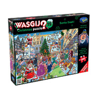 Holdson Wasgij Christmas 19 Santa Dash Jigsaw Puzzle 1000pcs (HOL777655)