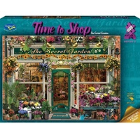 Holdson Time to Shop: The Secret Garden Ser 2 Jigsaw Puzzle 1000 Pieces