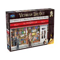 Holdson Victorian Day Out Book Shop Jigsaw Puzzle 1000 Pieces (HOL778362)