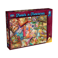 Holdson Treats N Treasures Ser 4 Journaler Jigsaw Puzzle 1000 Pieces (HOL778416)