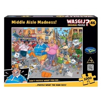 Holdson Wasgij? Original 46 Aisle Madness Jigsaw Puzzle 1000 Pieces (HOL778492)