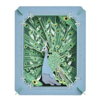 ENSKY Paper Theater Peacock Three-Dimensional Craft Kit