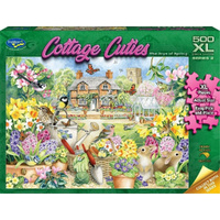 Holdson Cottage Cuties Series 2: Joys of Spring Jigsaw Puzzle XL 500 Pieces