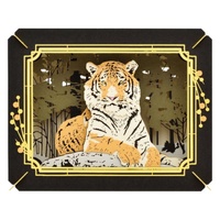 ENSKY Paper Theater Tiger Three-Dimensional Craft Kit