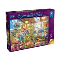 Holdson Room with a View: Artists Room Jigsaw Puzzle 1000 Pieces