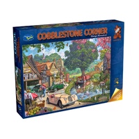 Holdson Cobblestone Corner S2: Nostalgic Narrowboats Jigsaw Puzzle 1000 Pieces