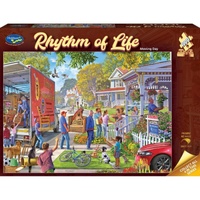 Holdson Rhythm of Life: Moving Day Jigsaw Puzzle 1000 Pieces