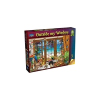Holdson Outside My Window: Birdwatchers View Jigsaw Puzzle 1000 Pieces