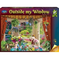 Holdson Outside My Window: Gardeners View Jigsaw Puzzle 1000 Pieces