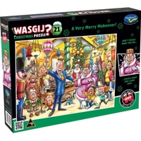 Holdson Wasgij? Christmas 21 Merry Makeover! Jigsaw Puzzle 1000 Pieces