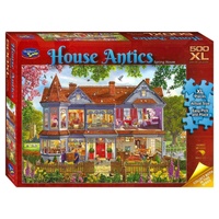 Holdson House Antics: Spring House Jigsaw Puzzle XL 500 Pieces