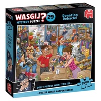 Holdson Wasgij? Mystery 29 Donation Debacle! Jigsaw Puzzle 1000 Pieces